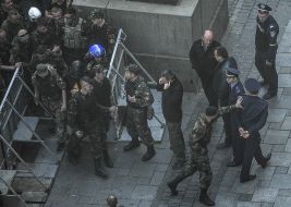 Collision near The Cabinet building