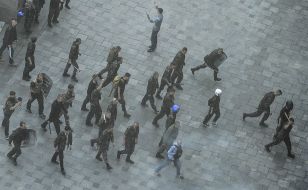 Collision near The Cabinet building