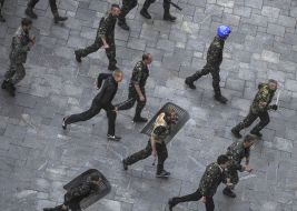 Collision near The Cabinet building