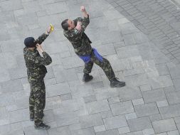 Collision near The Cabinet building