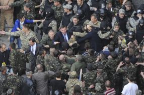 Collision near The Cabinet building