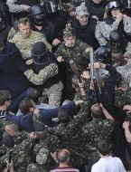 Collision near The Cabinet building