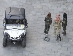 Collision near The Cabinet building