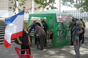 Collecting signatures for a petition to the U.S. Congress, EU and UN
