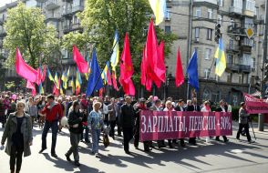 The participants of March "Justice"