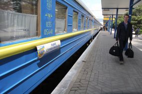 Железнодорожный вокзал в Симферополе