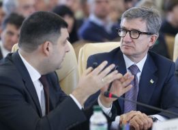Sergey Taruta and Vladimir Groysman