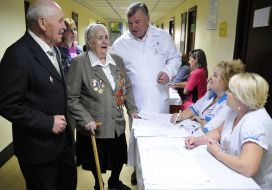 Medical examination in the charity event "Let's help together"