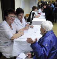 Medical examination in the charity event "Let's help together"