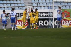 Игровой момент матча