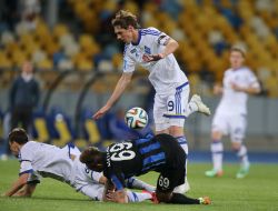 Denys Garmash, Aleksandаr Dragovich and Aleksey Antonov