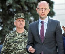 Arseniy Yatsenyuk and Mikhail Koval