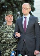 Arseniy Yatsenyuk and Mikhail Koval