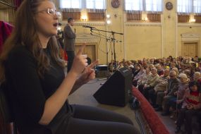 Vitali Klitschko meets with people with disabilities