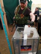 "Referendum" in Donetsk