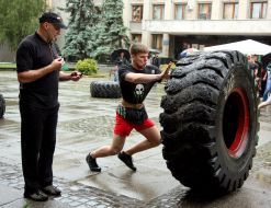 Power tournament "Junior Strongman 2014"