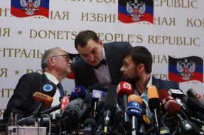 Announcement of results of the "referendum"