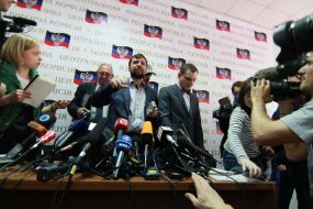 Announcement of results of the "referendum"