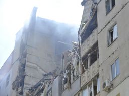 Destroyed in the blast house