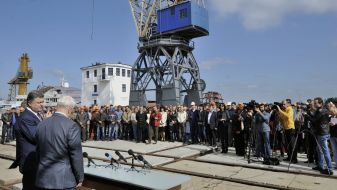 Petr Poroshenko and Aleksey Vadaturskiy