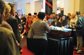 Farewell ceremony with Oleg Eysmant