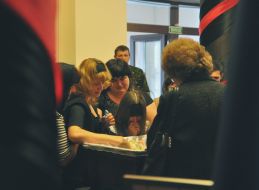 Farewell ceremony with Oleg Eysmant