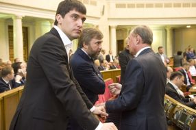 Микола Левченко, Вадим Новінський та Олександр Єфремов