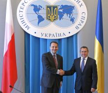 Radoslaw Sikorski and Andrey Deshchitsa