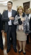 Olga Bogomolets and Igor Kirilyuk