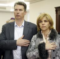Olga Bogomolets and Igor Kirilyuk