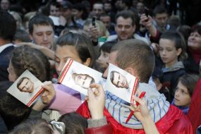 Vitali Klitschko meeting with residents of Podilskyi district