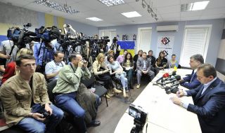 Press conference of Petro Poroshenko