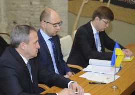 Andrey Deshchitsya and Arseniy Yatsenyuk