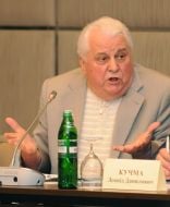 Leonid Kravchuk and Leonid Kuchma