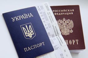 Passports and train tickets