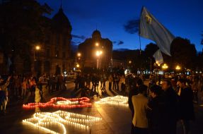 Action "Light a flame in your heart" in Lviv