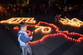 Action "Light a flame in your heart" in Lviv