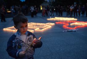 Акція «Запали вогник у своєму серці» у Львові