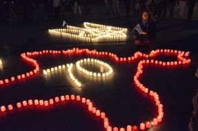 Акція «Запали вогник у своєму серці» у Львові