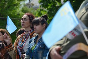 Participants of the rally