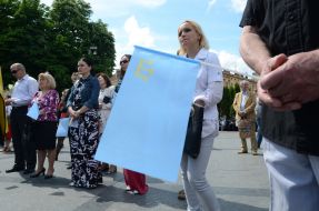 Participants of the rally