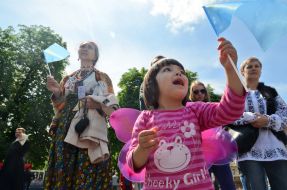 Participants of the rally