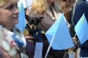 Participants of the rally