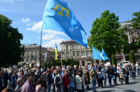 Participants of the rally