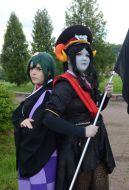 Participants of the festival cosplay "ANICON VI"