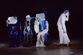 Participants of the festival cosplay "ANICON VI"