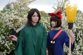 Participants of the festival cosplay "ANICON VI"