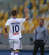 Andrey Yarmolenko with son