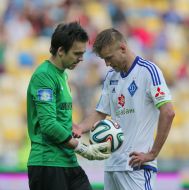 Andrey Yarmolenko and Krshevan Santini