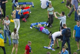 Вболівальники ФК "Дніпро"